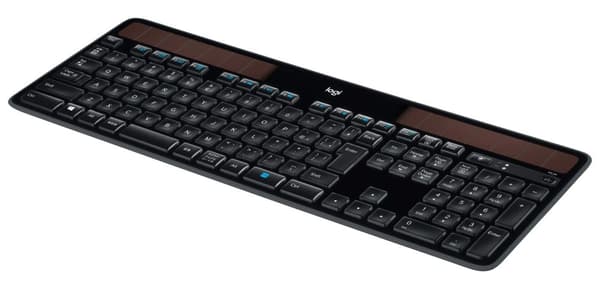 Logitech Wireless Solar Keyboard K750 920-003490 for Mac, Qwertz (DE Layout), gray, Blister (K750 920-003490)