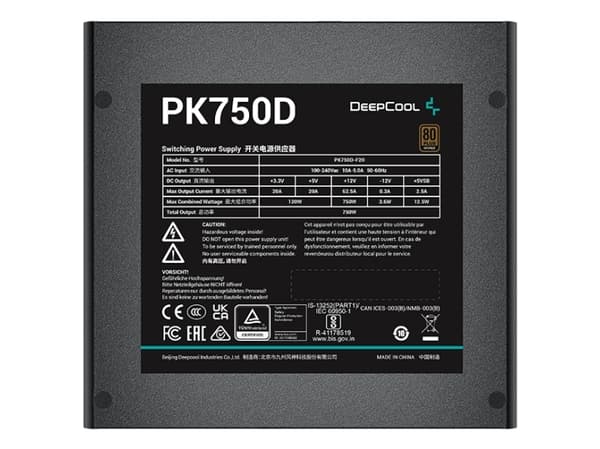 PN750D (svart, 750 watt)