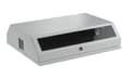 Miniatyrbilde 5 av 5: Lanview by Logon - Rack skap - 3U (Rotatable) + 5U (Horizontal), 537 x 475mm, slim - veggmonterbar - hvit - 8U - 19"