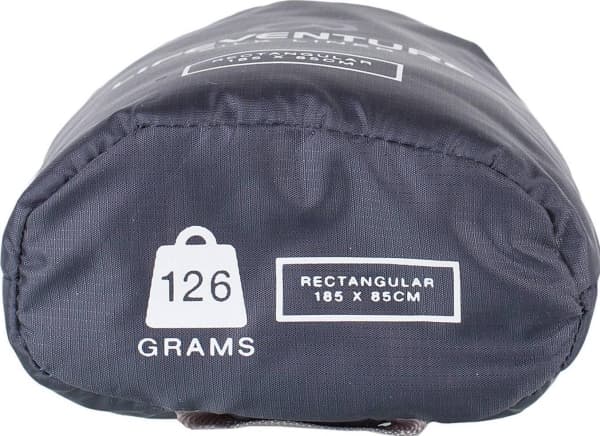 Lifeventure Silk Sleeping Bag Liner, Rectangular, Grey