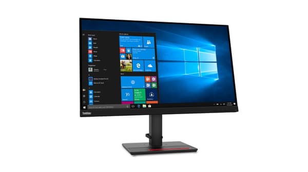Lenovo ThinkVision T27q-20 platta pc-skärmar 68,6 cm (27") 2560 x 1440 pixlar Quad HD LCD Svart