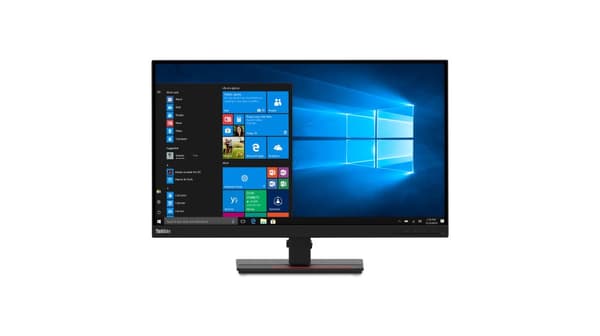 Lenovo ThinkVision T27q-20 platta pc-skärmar 68,6 cm (27") 2560 x 1440 pixlar Quad HD LCD Svart
