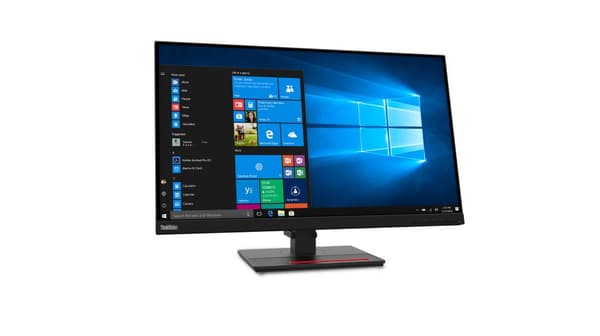 Lenovo ThinkVision T27q-20 platta pc-skärmar 68,6 cm (27") 2560 x 1440 pixlar Quad HD LCD Svart