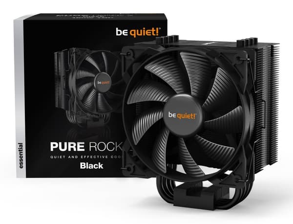 be quiet! Pure Rock 2 Processor Luftkylare 12 cm Svart 1 styck