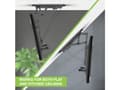 Miniatyrbilde 4 av 5: Techly ICA-PLB 546M, 177,8 cm (70"), 200 x 100 mm, 600 x 400 mm, 0 - 90°, Plast, Stål, Sort