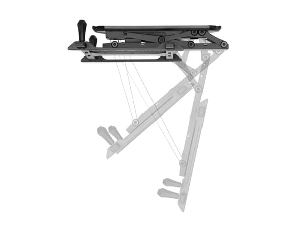 Techly ICA-PLB 546M, 177,8 cm (70"), 200 x 100 mm, 600 x 400 mm, 0 - 90°, Plast, Stål, Sort
