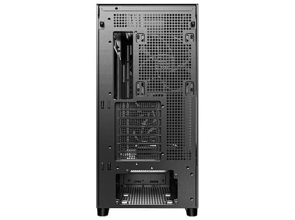 Antec FLUX SE, Midi Tower, PC, Svart, Trä, ATX, EATX, ITX, micro ATX, Plast, Stål, Trä, Spela