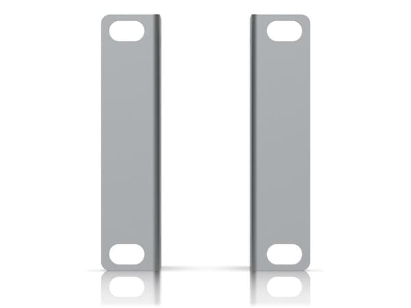 Ubiquiti UACC-Rack-Ear-2U, Mounting kit, Grey, Galvanized steel, 2U, 105 g, 2 pc(s)