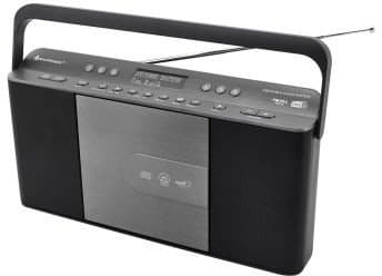 Soundmaster RCD1870SW, Bärbar, Analog och digital, DAB+, FM, 2 W, 3,5 mm, Svart, Grå