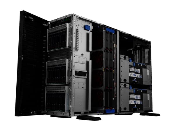 HPE ProLiant ML350 Gen11 - Server - tower 4U - toveis - 1 x Xeon Silver 4509Y / inntil 4.1 GHz - RAM 64 GB - SATA/SAS/NVMe - hot-swap 2.5" brønn(er)