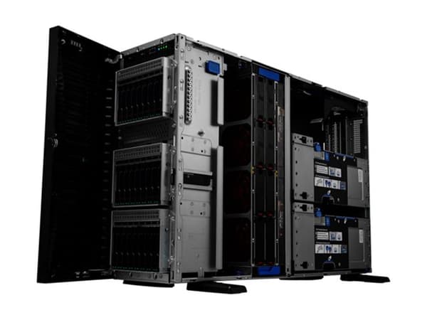HPE ProLiant ML350 Gen11 - Server - tower 4U - toveis - 1 x Xeon Silver 4509Y / inntil 4.1 GHz - RAM 64 GB - SATA/SAS/NVMe - hot-swap 2.5" brønn(er)