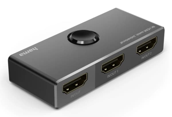 Hama 00205324, HDMI, Sort, 120 Hz, 7680 x 4320, Status, 71,5 mm