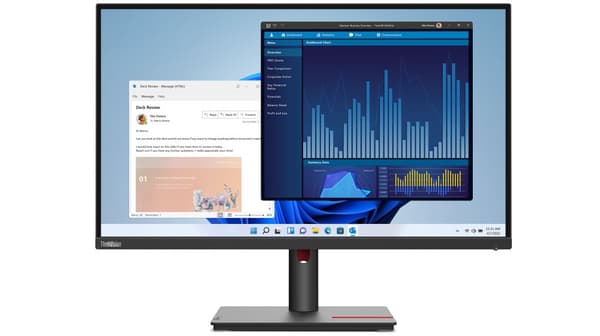 Lenovo ThinkVision T27p-30 LED display 68,6 cm (27") 3840 x 2160 pixlar 4K Ultra HD Svart