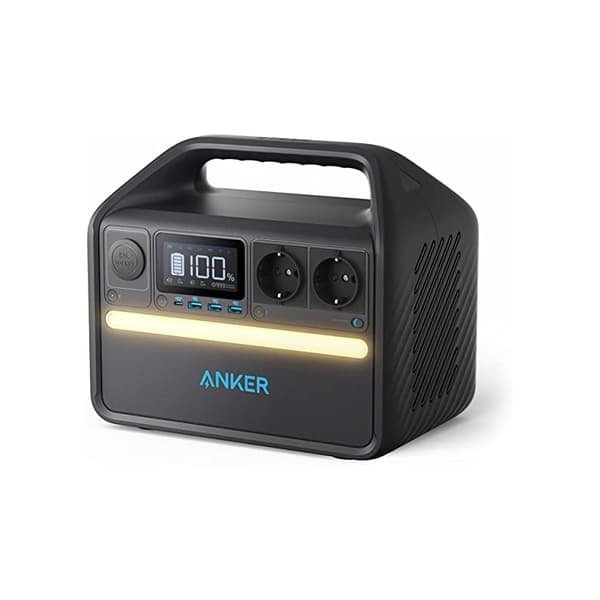 Anker 535 PowerHouse bärbar kraftstation 7 Litiumjärnfosfat (LiFePo4) 32000 mAh 716 W 7,6 kg Svart