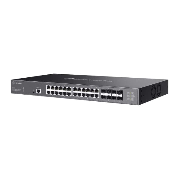 TP-Link Omada SX3832 nätverksswitchar hanterad L2/L2+ 10G Ethernet (100/1000/10000) 1U Svart
