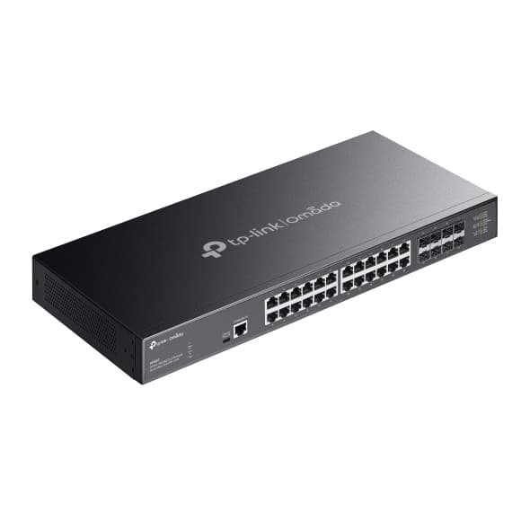TP-Link Omada SX3832 nätverksswitchar hanterad L2/L2+ 10G Ethernet (100/1000/10000) 1U Svart