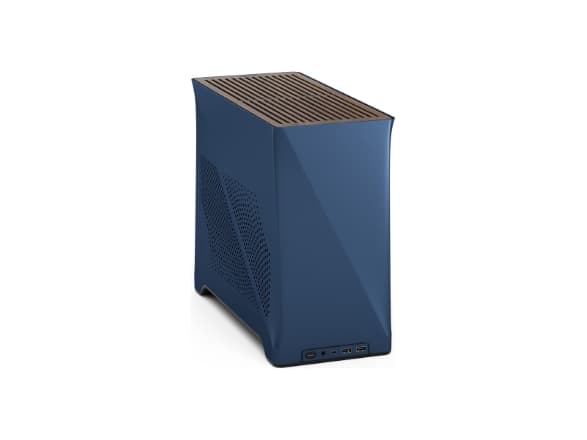 Fractal Design Era 2, Mini Tower, PC, Blå, 2.5"