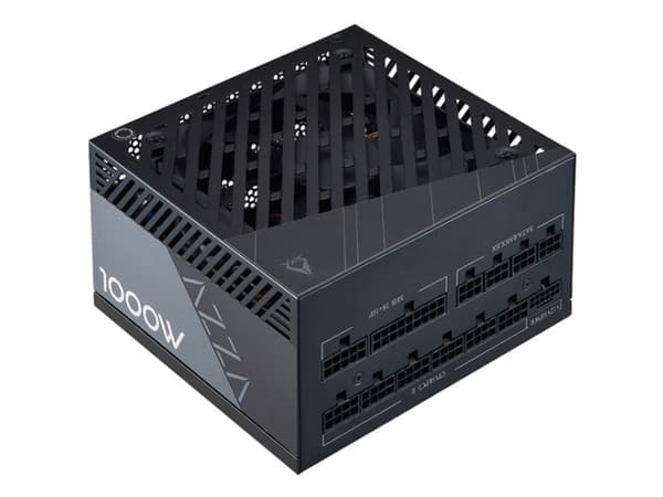Azza Platinium, 1000 W, 100 - 240 V, Overstrøm, Overstrøm, Over total voltage, Over-spenning (volt), Kortslutning, Surge & inrush..., 20+4 pin ATX, P Sort