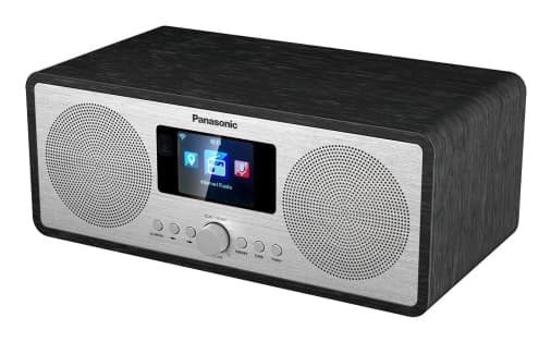 Panasonic DAB+ Internetradio Bluetooth FM RFD40EGK sw, Bærbar, Digital, 87,5 - 108 MHz, 6 W, ACC, SBC, LCD