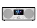 Miniatyrbild 1 av 5: Panasonic DAB+ Internetradio Bluetooth FM RFD40EGK sw, Bærbar, Digital, 87,5 - 108 MHz, 6 W, ACC, SBC, LCD