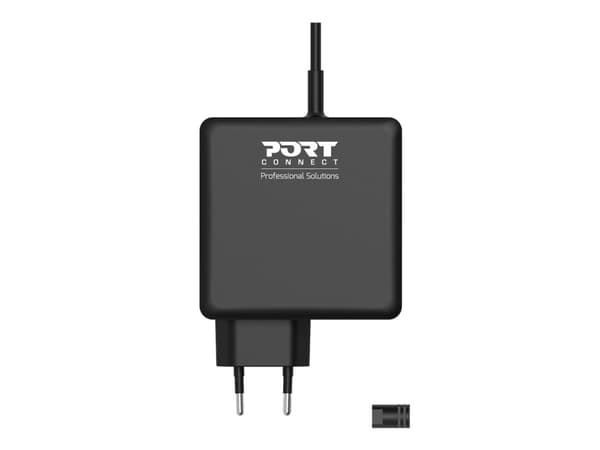 Port Designs 900007B-EU, Laptop, Indoor, 100-240 V, 50/60 Hz, 90 W, 19.5 V