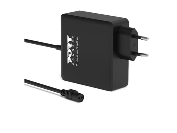 Port Designs 900007B-EU, Laptop, Indoor, 100-240 V, 50/60 Hz, 90 W, 19.5 V
