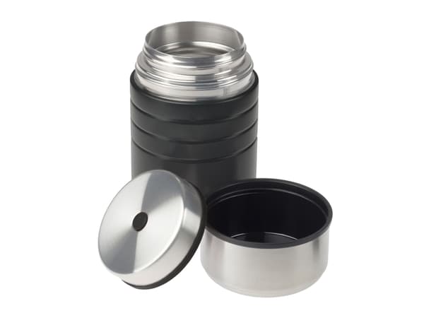 ESBIT MAJORIS, 1 l, Svart, Silver, Rostfritt stål, Camping, 10,8 cm, 208 mm