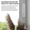 Miniatyrbild 2 av 5: Extralink smart rullgardinsmotor – Wi-Fi – Tuya – 5V/1A – batteri och USB-ström
