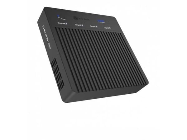 ICY BOX 4-Bays USB4 Duplicator (1:3 clone) for NVMe M.2 SSD | IB-4013MCL-C4 (IB-4013MCL-C4)