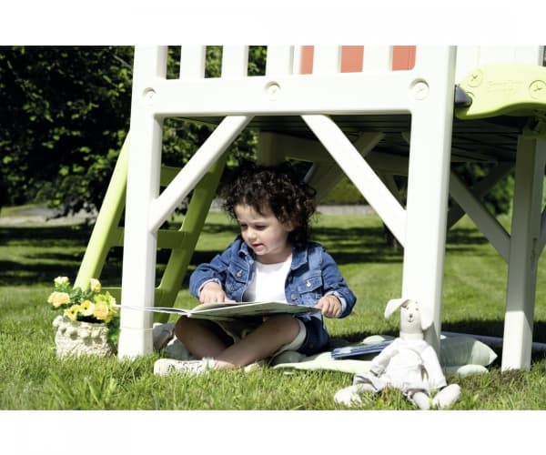Smoby 810802, Frittstående lekehus, 2 år, 1 dører, Sklie, Flerfarget