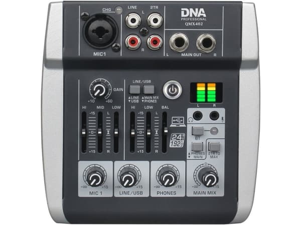 DNA QMX402 3-kanals analog lydmikser