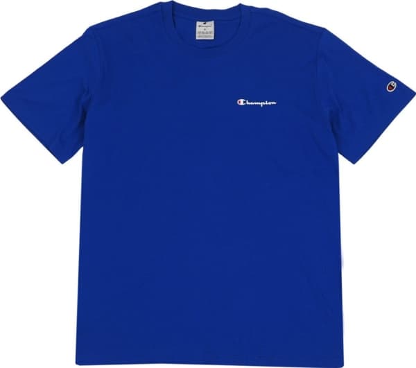 Champion SS Tee herre T-skjorte blå 220264 BS008 M