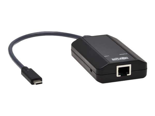 Eaton Tripp Lite Series NetDirector USB-C Server Interface Unit with Virtual Media Support (B064 Series), TAA - KVM-utvider - opp til 50 m - TAA-sams