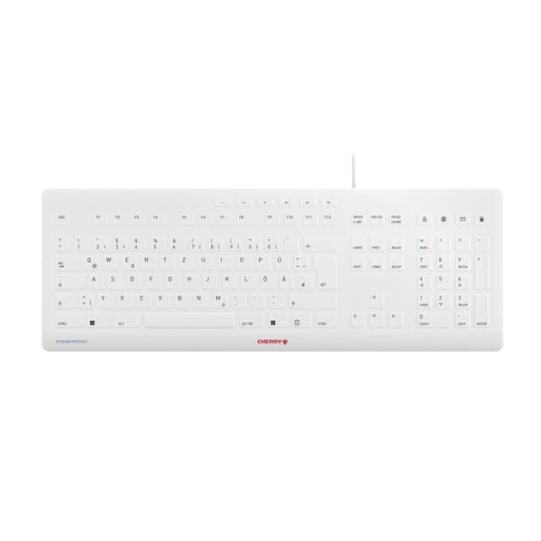 CHERRY Stream tangentbord Universal USB QWERTZ tyska Grå