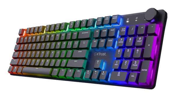 Trust GXT 868 TORIX tangentbord Spela RF Trådlös QWERTZ tyska Svart