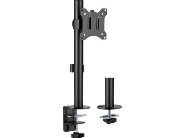 InLine® bordfeste, for LCD/LED-skjermer opp til 81 cm (32"), maks. 9 kg, svart Sort