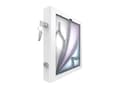 Miniatyrbilde 3 av 5: Compulocks iPad Air M2 & M3 13", Apex Enclosure Core Stand - White - Monteringssett - synlige foran/bak kamera og sensorer - for nettbrett - låsbar -