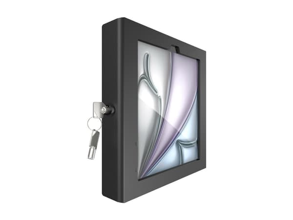 Compulocks iPad Air M2 & M3 11", Apex Enclosure Swing Wall Mount - Black - Monteringssett (svingarm, hus) - synlige foran/bak kamera og sensorer - fo