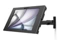Miniatyrbilde 2 av 5: Compulocks iPad Air M2 & M3 11", Apex Enclosure Swing Wall Mount - Black - Monteringssett (svingarm, hus) - synlige foran/bak kamera og sensorer - fo