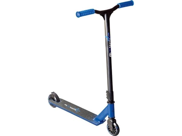 Forfremmelse! Muuwmi Stuntscooter 100 mm svart/blå AU 408