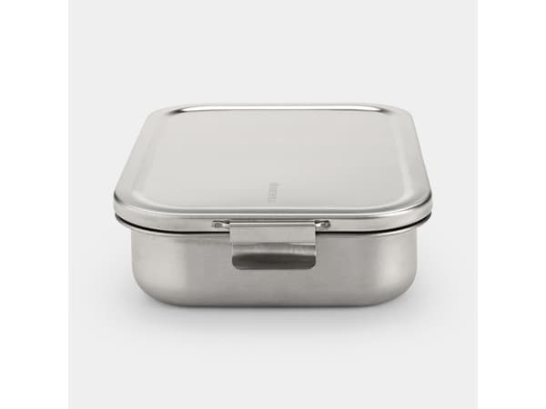 Brabantia Make & Take, Lunchlåda, Vuxen, Stål, Rostfritt stål, Monokromatiskt, Rektangulär
