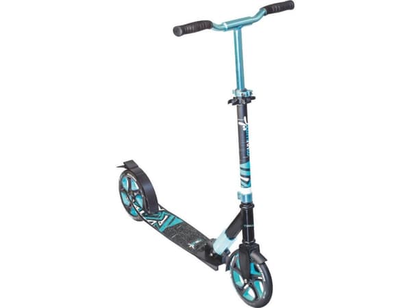 Forfremmelse! Muuwmi Aluminium Scooter Deluxe scooter 205 mm turkisblå AU 549