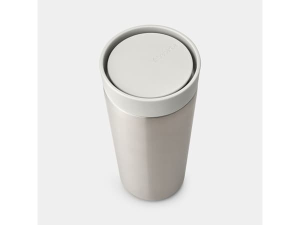 Brabantia Make & Take, Harmaa, Ruostumaton teräs, Ruostumaton teräs, Kiina, 360 ml, 81 mm, 81 mm