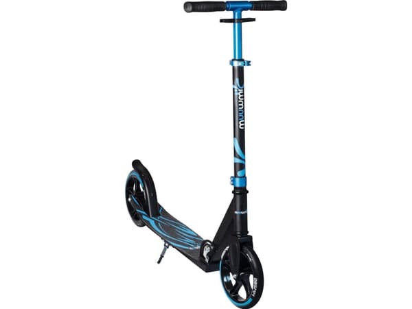 Handling! Muuwmi Aluminium Scooter Plus sparkesykkel 205 mm blå - svart AU 575