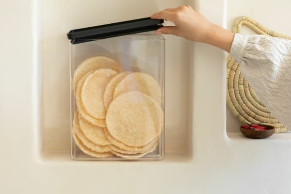 Brabantia 229985, Container, Rektangulär, 5,4 l, Grå, Transparent, Plast, 220 mm
