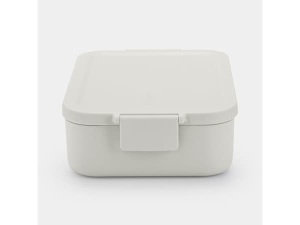 Brabantia Make & Take, Lunsjbeholder, Voksen, Lysegrå, Plast, Monokromatisk, Rektangulær