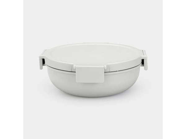 Brabantia Make & Take, Salat bolle, Rund, Plast, Grå, 1300 l, Personlig