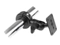 Miniatyrbilde 1 av 5: Brodit - Monteringssett (rørmontering, monteringsplate med 4 mm AMPS-hull) - robust - aluminium - svart