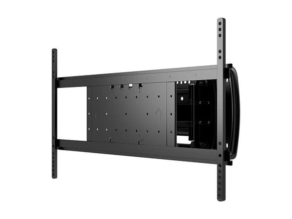 Multibrackets M VESA Super Slim Tilt & Turn SD 800 - Monteringssett (veggmontering) - for flatpanel - svart - skjermstørrelse: 75"-100" Sort