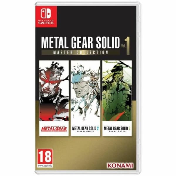 TV-spel för Switch Konami Metal Gear Solid: Master Collection Vol.1